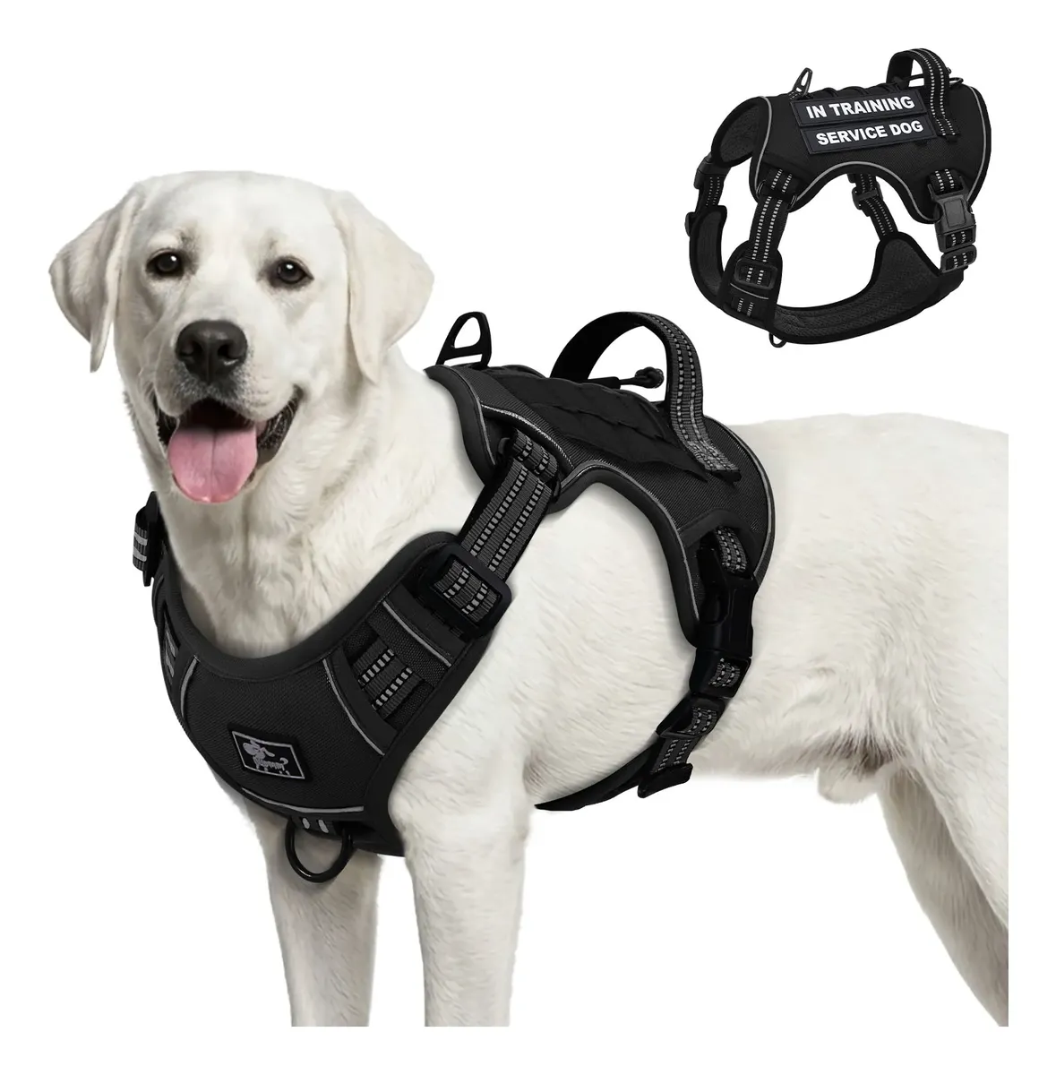 Arnés De Perros Grande Mediano Pequeño Con Porta Para Airtag
