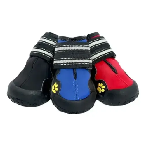 Zapatos Botas Impermeables Reflectantes Para Perros