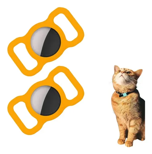 2 Funda Airtag GPS Para Collar Mascota