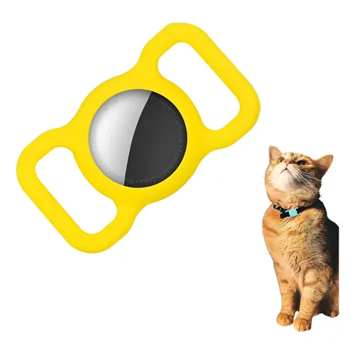 Funda Protectora Para Airtag Gps Collar Mascotas Perro Gato