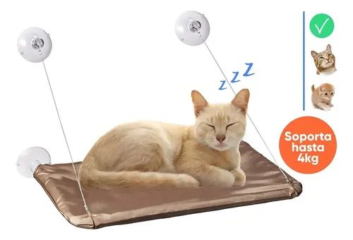 Hamaca Para Gatos Cama De Gato Cama Colgante Ventana Color Beige